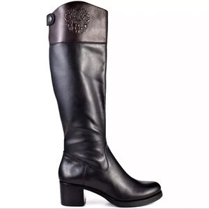 Vince Camuto Duke Leather Riding Boots sz 8.5